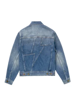Women Scamp & Dude Authentic Indigo Trucker Denim Jacket