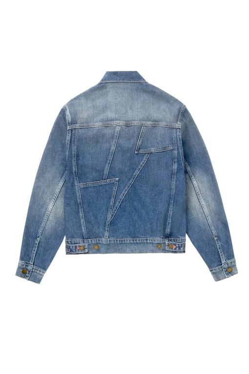 Women Scamp & Dude Authentic Indigo Trucker Denim Jacket
