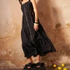 Women Scamp & Dude Black Broderie Zip Detail Midi Sundress