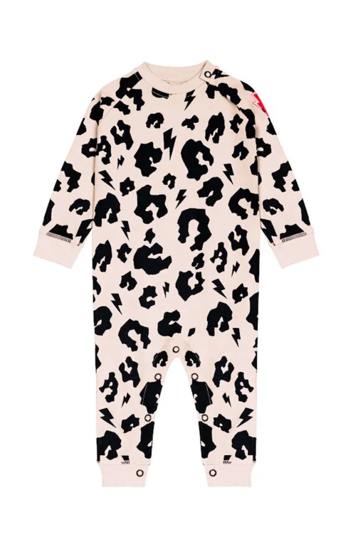 Women Scamp & Dude Blush Leopard Romper