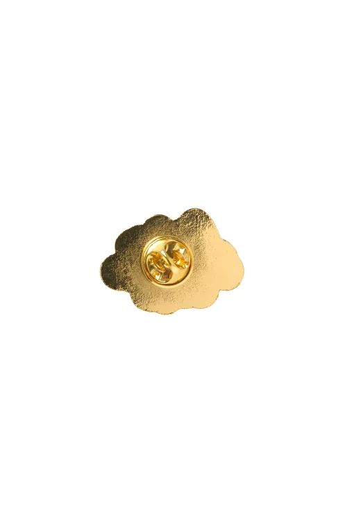 Women Scamp & Dude Coral We've Got Your Back Pin Badge