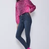 Women Scamp & Dude Dark Indigo Slim Jeans