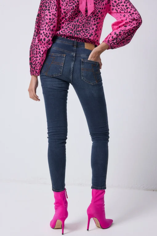 Women Scamp & Dude Dark Indigo Slim Jeans