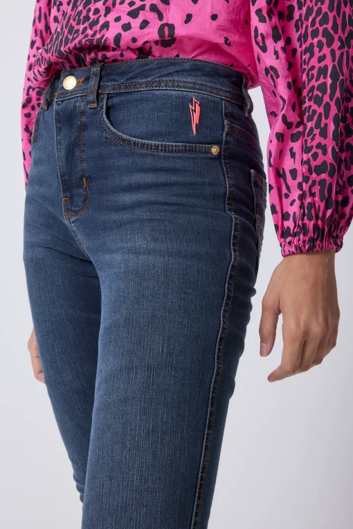 Women Scamp & Dude Dark Indigo Slim Jeans