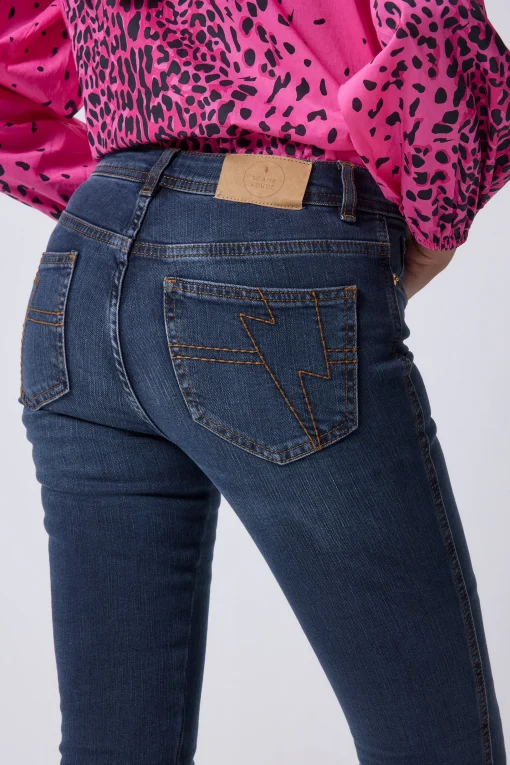 Women Scamp & Dude Dark Indigo Slim Jeans