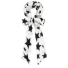 Women Scamp & Dude Ivory with Black Star Bow Scrunchie