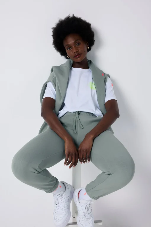 Women Scamp & Dude Khaki Scamp & Dude Logo Joggers