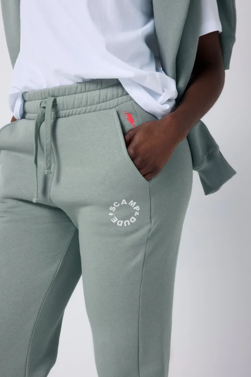 Women Scamp & Dude Khaki Scamp & Dude Logo Joggers