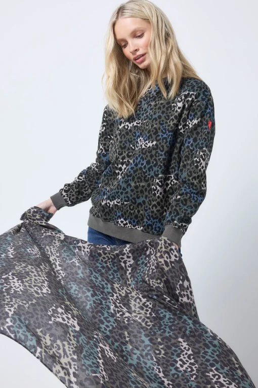Women Scamp & Dude Khaki Wild Camo Charity Super Scarf