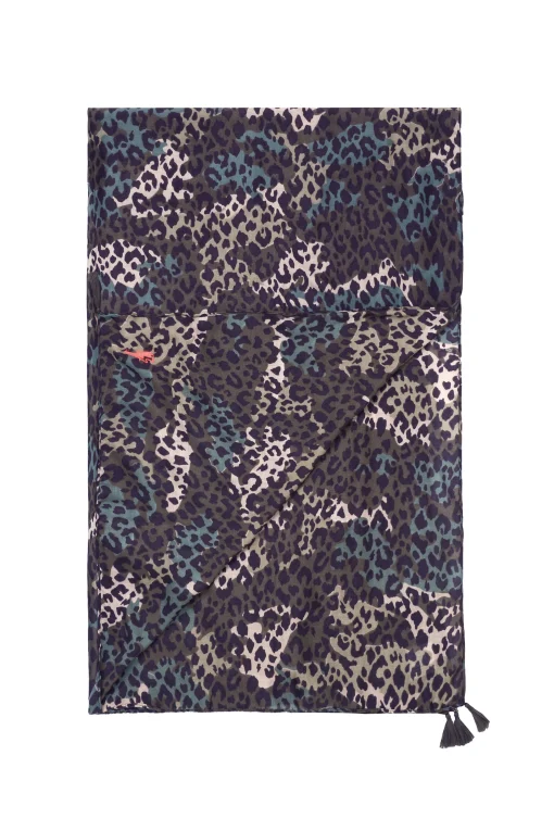 Women Scamp & Dude Khaki Wild Camo Charity Super Scarf