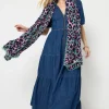 Women Scamp & Dude Khaki with Pink and Black Shadow Leopard Charity Super Scarf