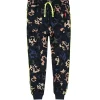 Women Scamp & Dude Kids Navy Camo Leopard Joggers