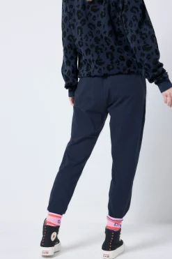 Women Scamp & Dude Navy Cosy Joggers