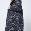 Women Scamp & Dude Navy Wild Camo Parka