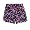 Women Scamp & Dude Pink with Blue and Black Shadow Leopard Floaty Shorts
