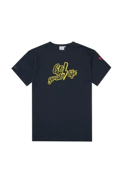 Women Scamp & Dude Scamp & Dude x Nicky Newman Navy 'Go Grab Life' Charity Unisex T-Shirt