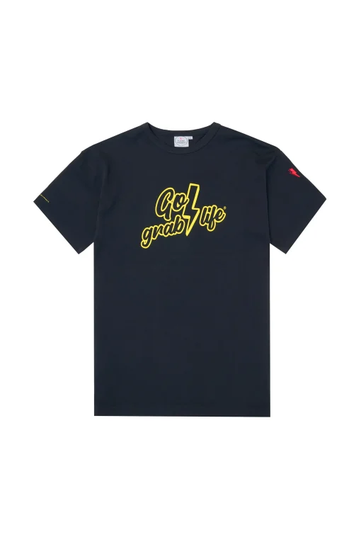 Women Scamp & Dude Scamp & Dude x Nicky Newman Navy 'Go Grab Life' Charity Unisex T-Shirt